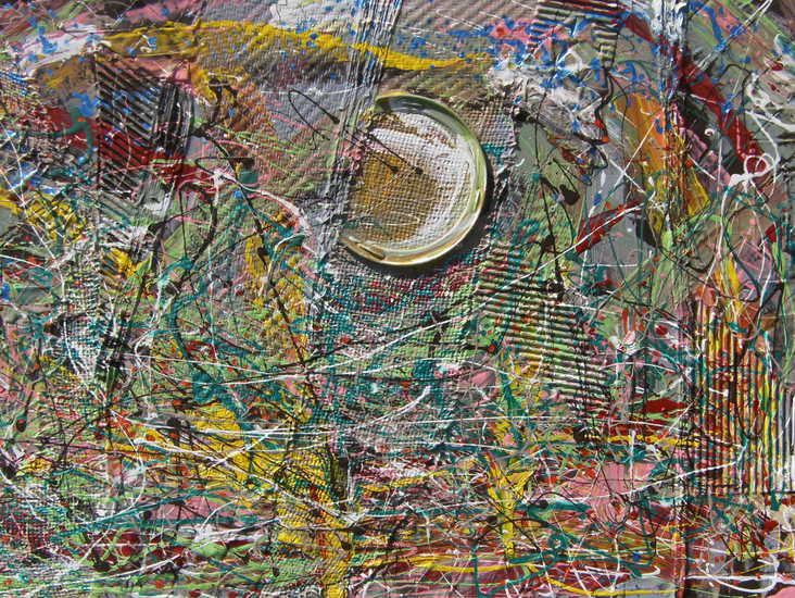 Colorful Textured Painting # 6