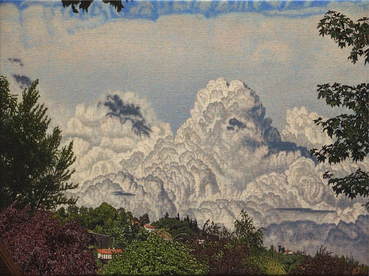 Distant thunderstorm (Le Puy) [30-7-03, 18:04-18:40]