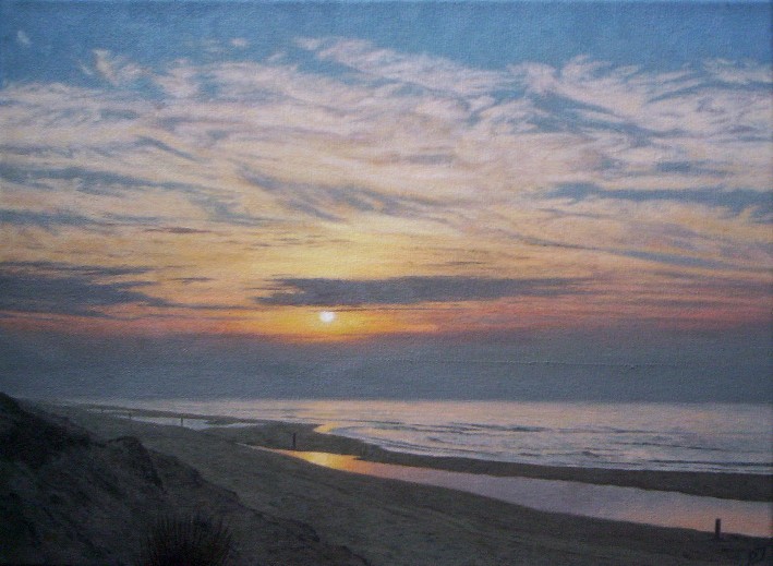 1. Zonsondergang: altocumulus (De Muy, Texel) [21-12-02, 16:03-16:08]