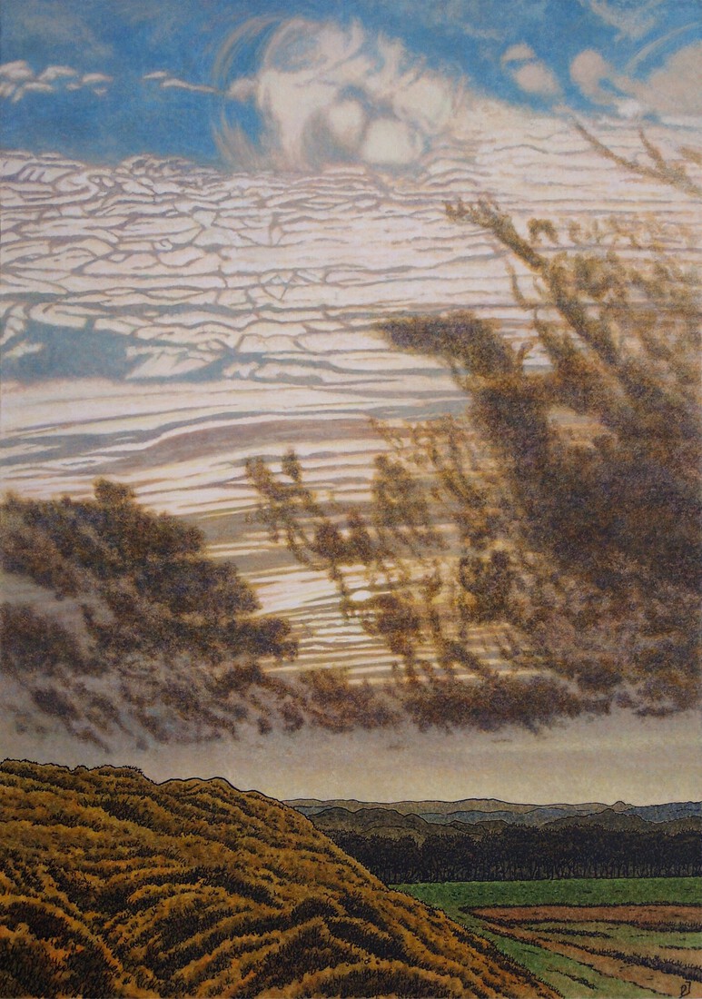 Sunset over the Slufter