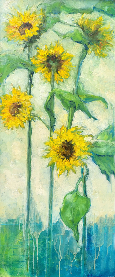 Zonnebloemen