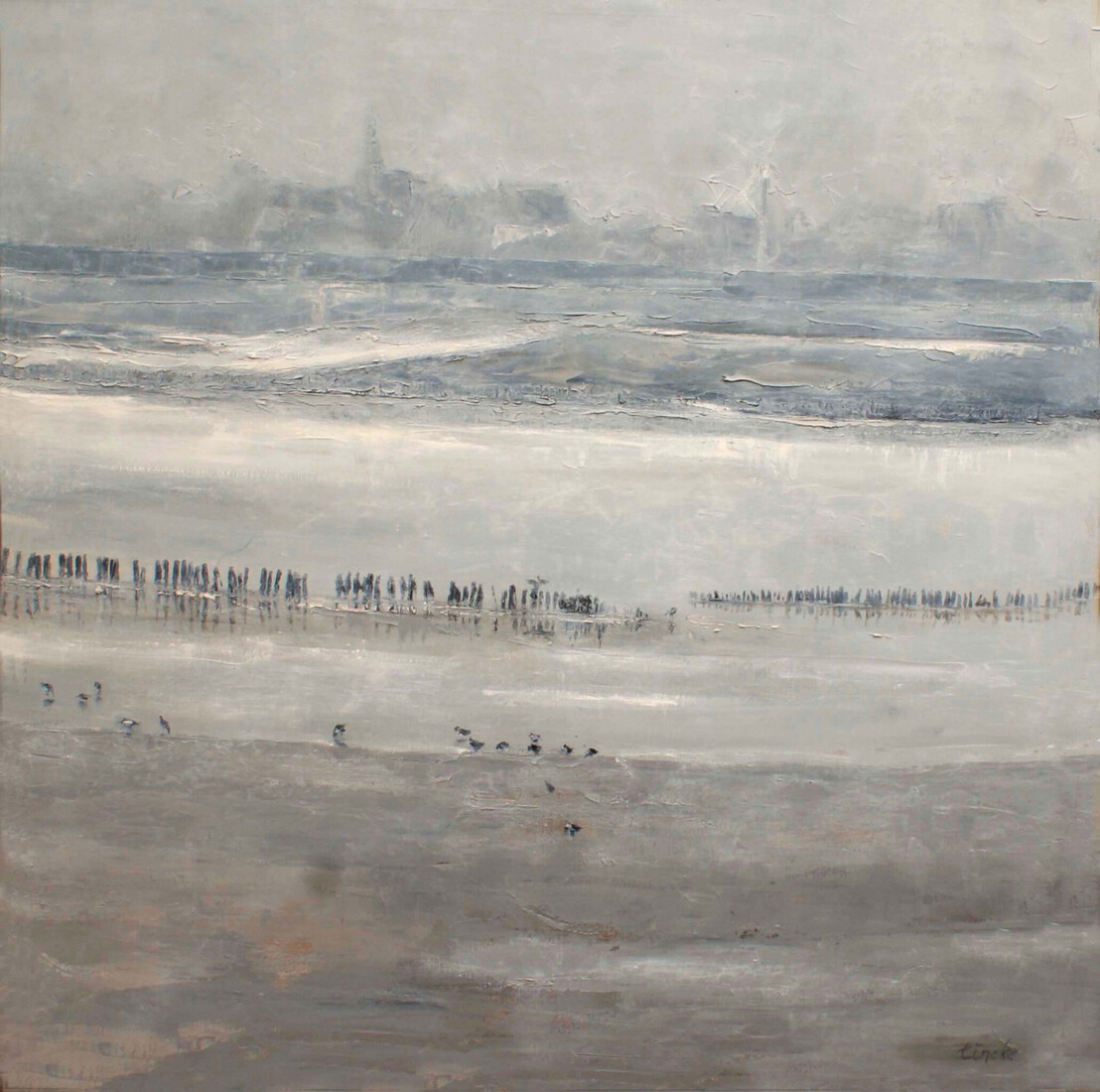 Het wad bij Holwerd