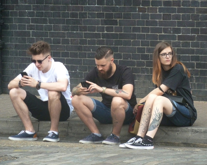 Hipsters in East End
