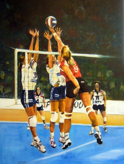 volleyballen