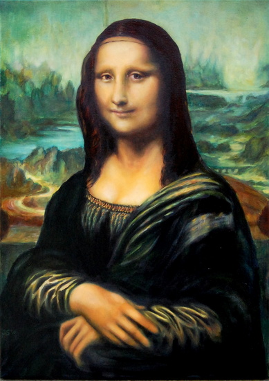 'mijn'Mona Lisa