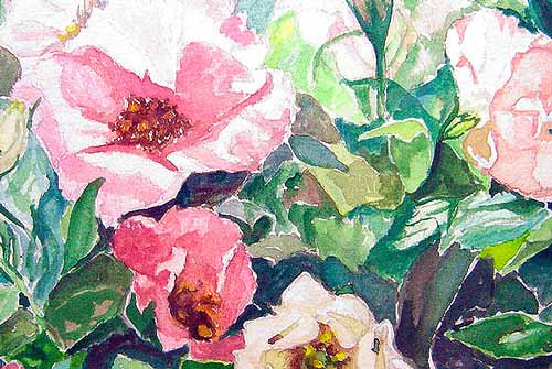 First painting (detail)