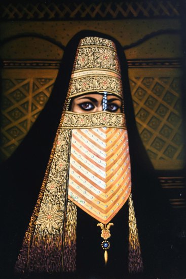 Bruidje uit Saudi Arabia