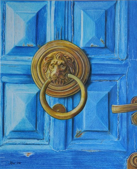 Deur Hydra Griekenland