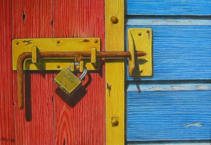 Achter slot en grendel