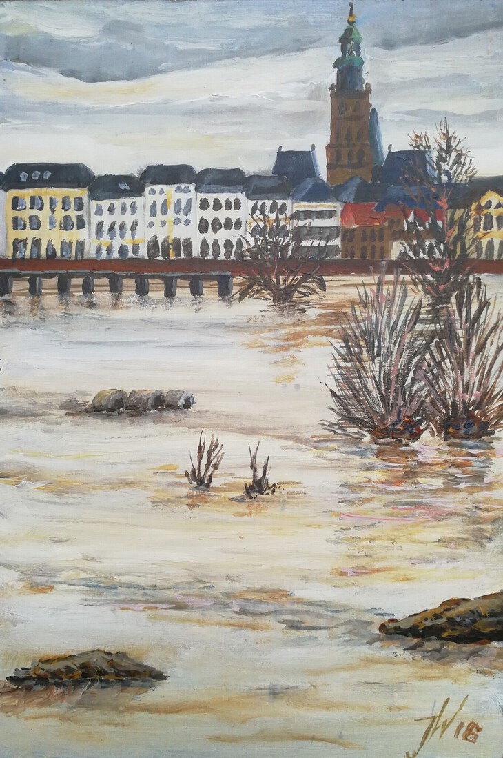 Hoog water Zutphen