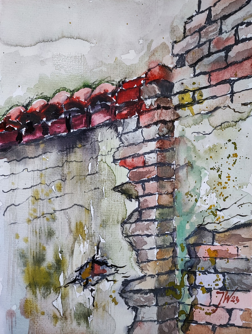 Muur, Agnietensteeg, Zutphen