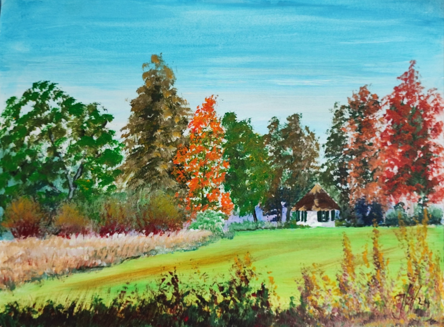 Theehuisje op Landgoed Velhorst