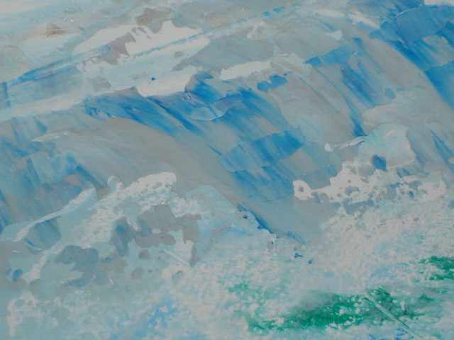 detail van zeegezicht