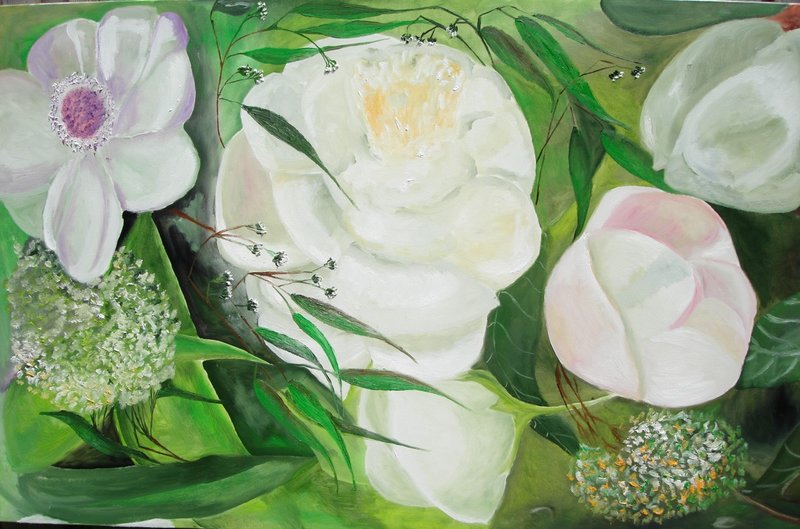 Pioenrozen 4-luik deel 1