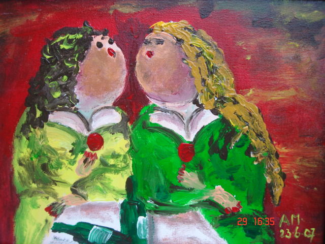 zusjes van de bruidegom