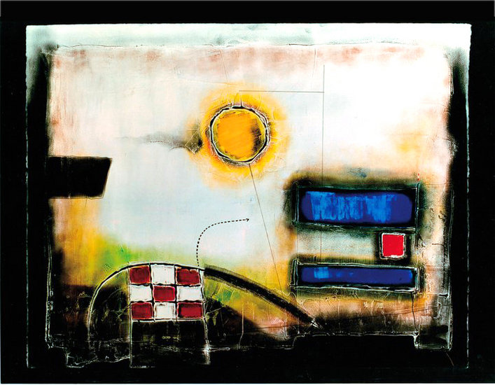 Frank Muller's schilderij