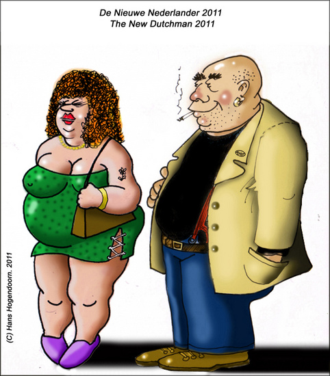 The New Dutchman and wife