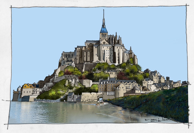 Le Mont St Michel ( France)