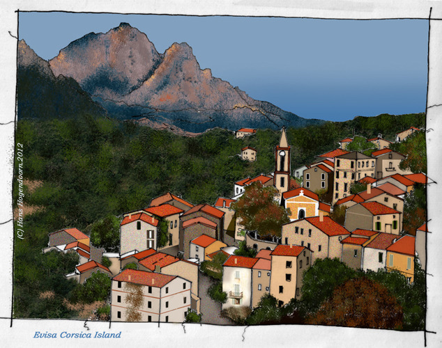 Evisa ( Corsica)