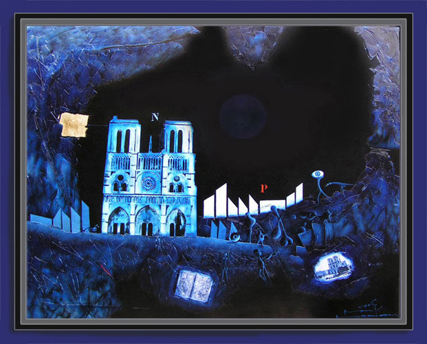 'La Notre Dame Bleu' ( sold)