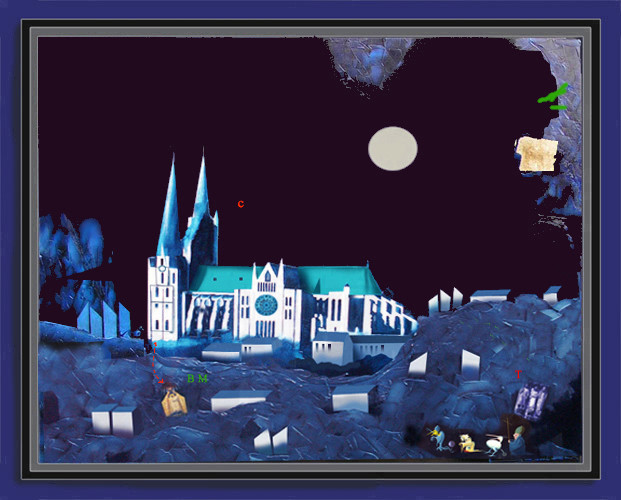 Chartres the painting