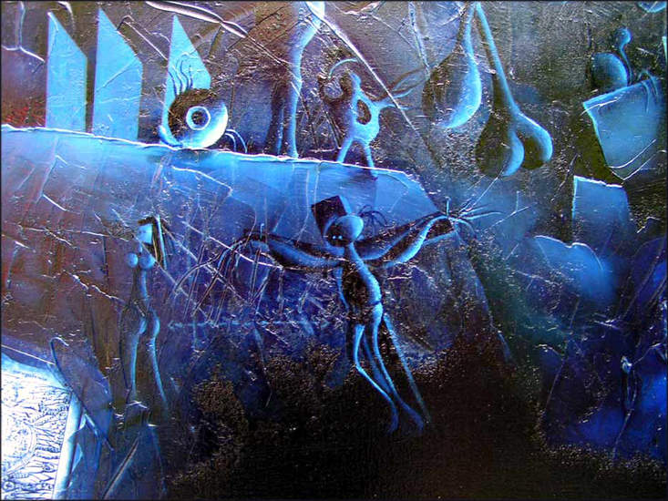 Detail La Notre Dame Bleu