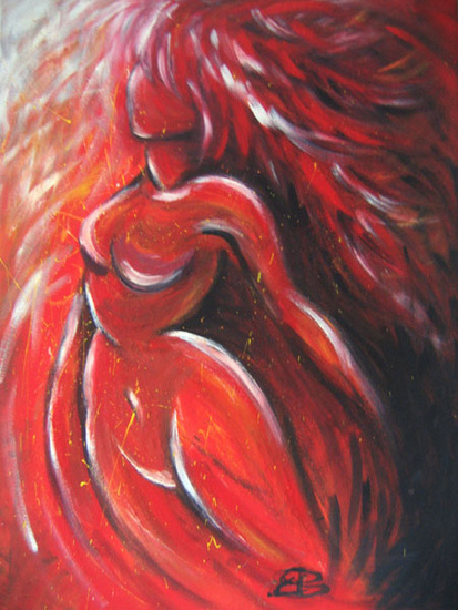 dansend naar het licht