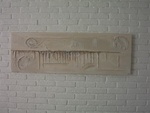 werken in wit-tinten, opgebouwd uit lagen en structuren.