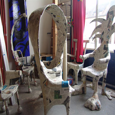 collection of garden chairs