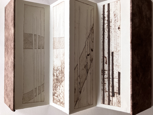 Een roerig jaar met vernieuwing in de vorm van de leporello's en boekjes die ik heb gemaakt.