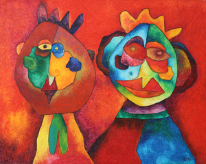 Oudere schilderijen ( ongeveer ). 
Zie paulart.nl