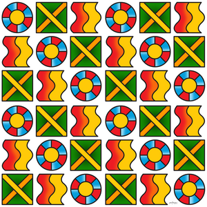 Digitale patronen, als nft en als banner.