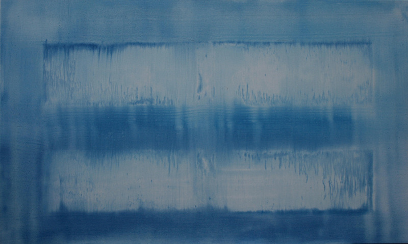 Abstractie in blauw 2