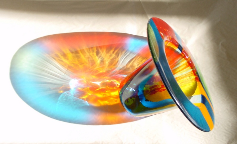 Feu de verre