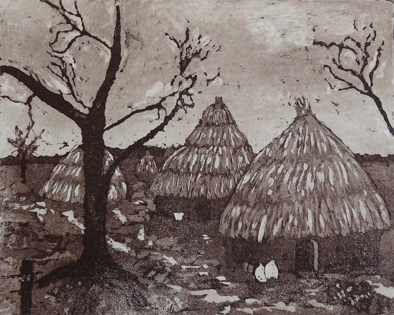 de hutten der Eburonen