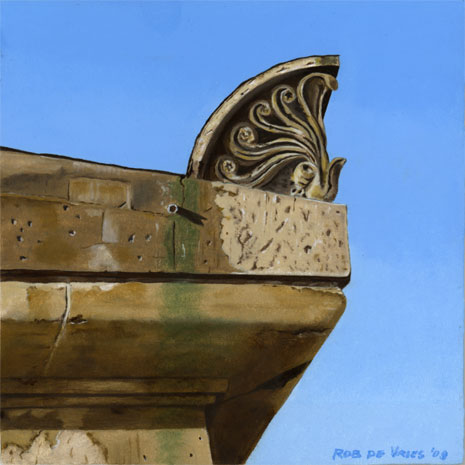 Detail vuurtoren Egmond