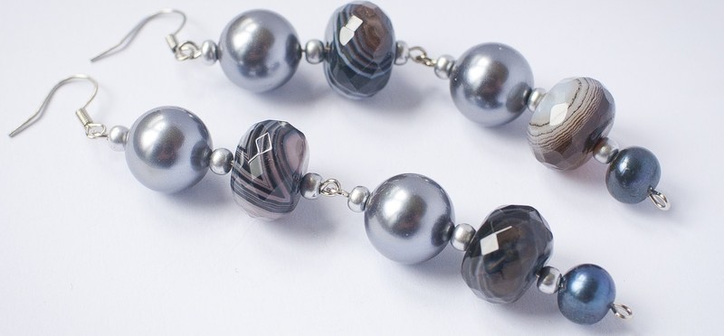 Collier Night earrings