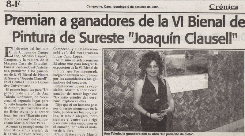 Bienal joaquin Clausel