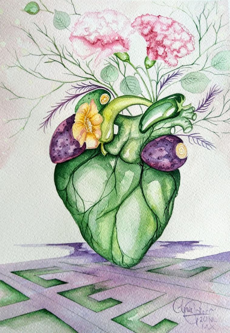 El corazón de piedra verde,