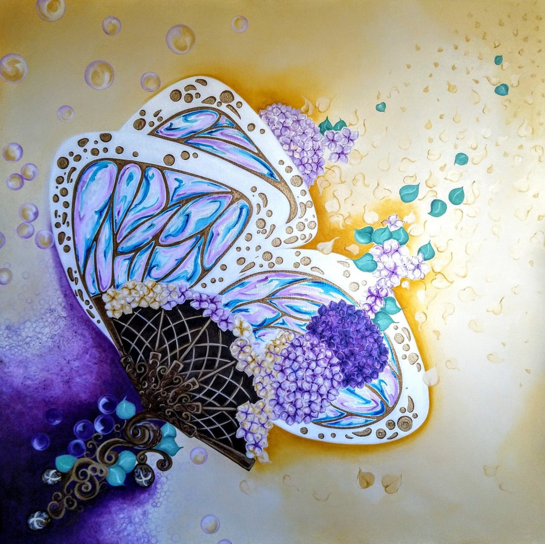 Vuela mariposa - Vlinder - Butterfly- Waaier- Vlinder waaier