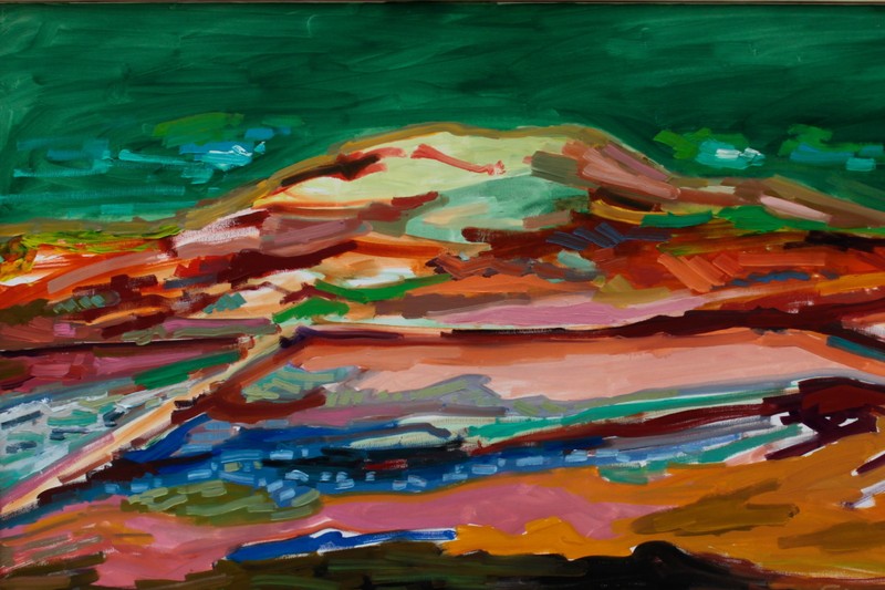 mountin hill abstraction