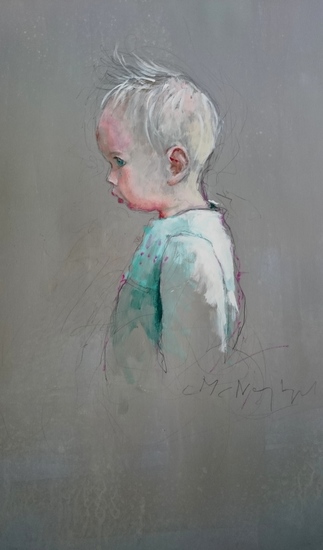 portret van een klein meisje