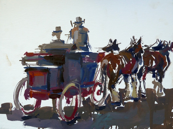 'Koetsiers met Paarden'