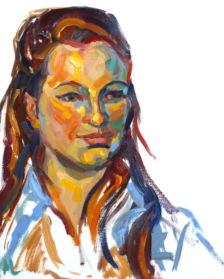 'Portret van Maaike'