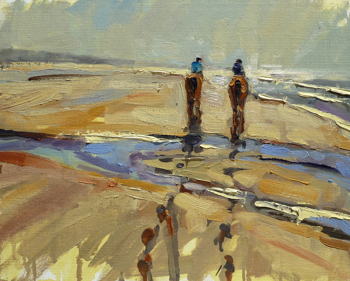 Paarden op het strand nr. 1