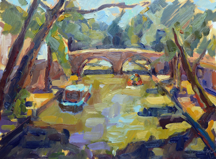 'Zomer aan de Oudegracht'