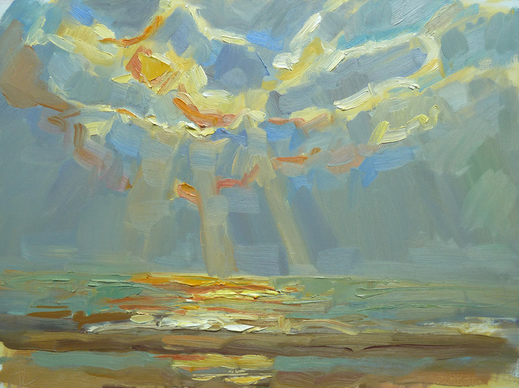 'Zonsondergang nr. 1'