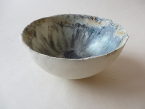 Diverse vormen schalen. Met name bedoeld om glazuur- en decoratietechnieken op uit te werken