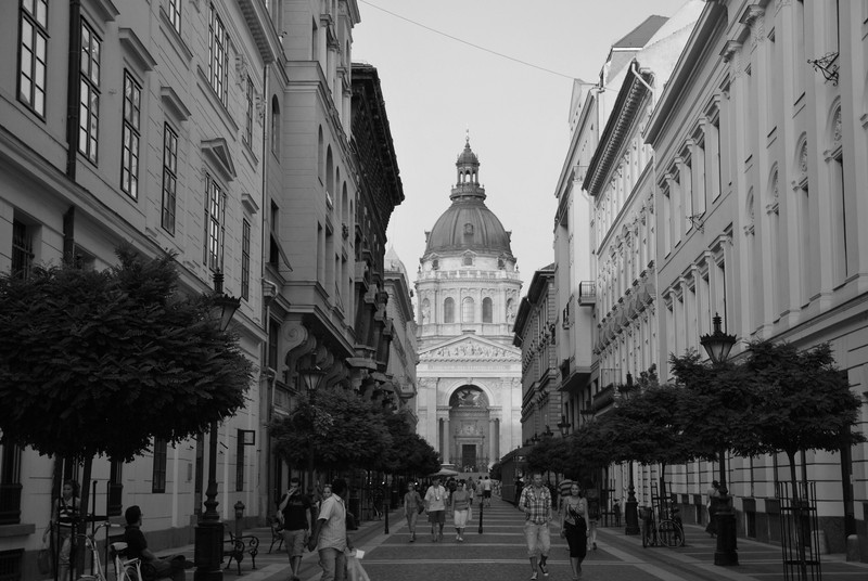 street in Budapest