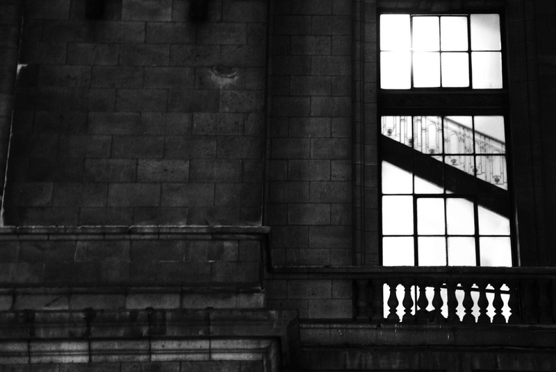 window/stairs